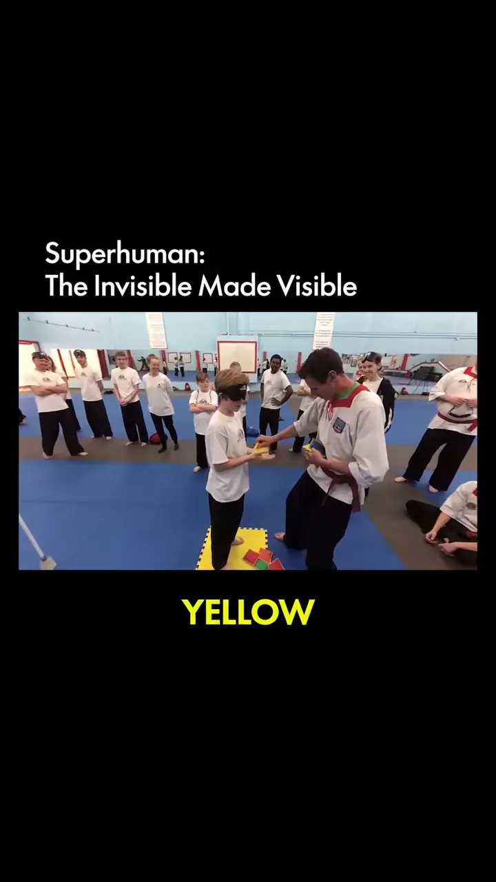 Video still from the Vibravision reel