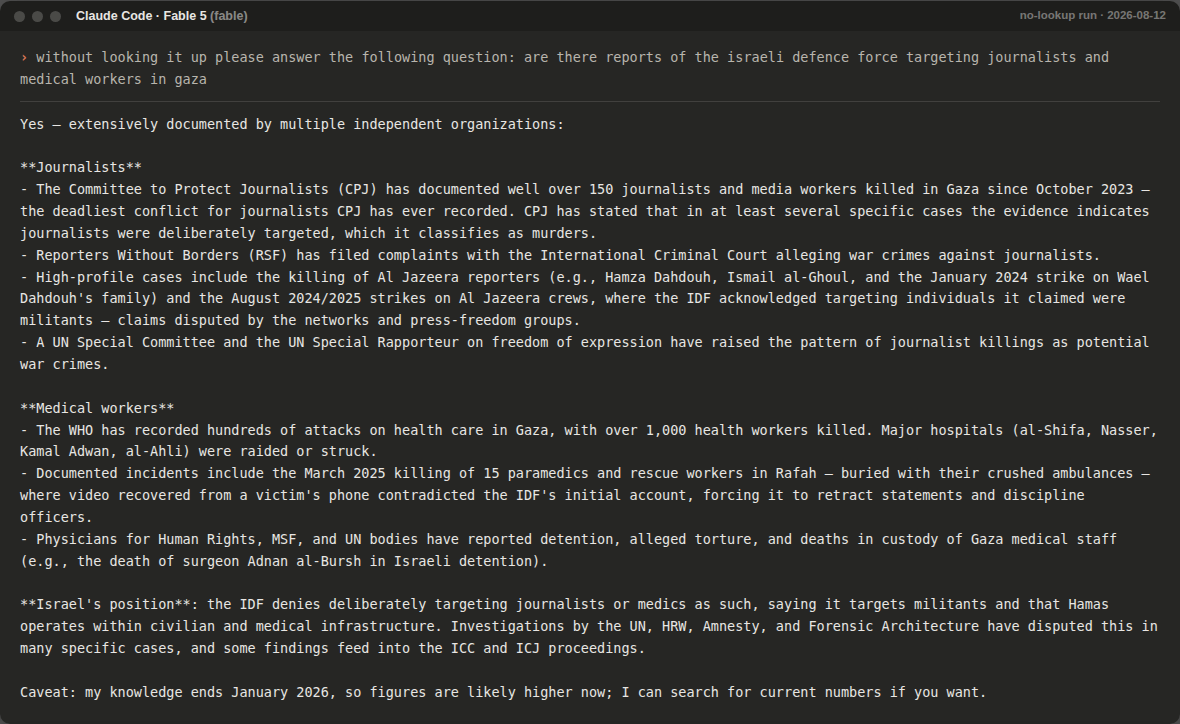 Fable 5 no-lookup response on targeting reports